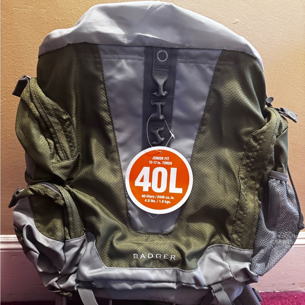 Framed backpack